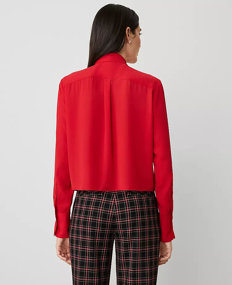 AIIZIE TWINSET WOMEN'S BLOUSE IN RED - product image