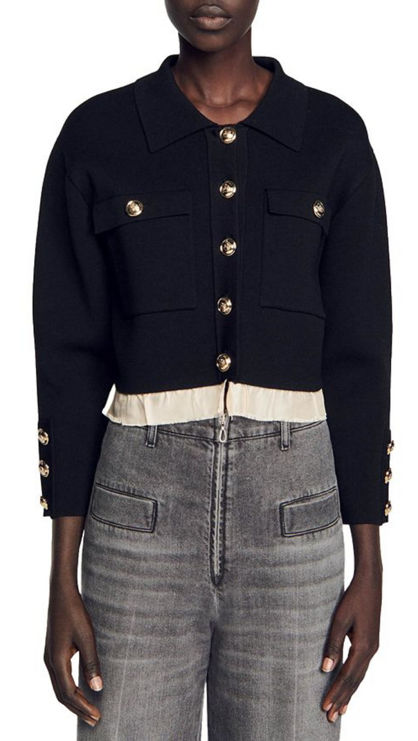 AIIZIE LAYERED LOOK CARDIGAN - product image
