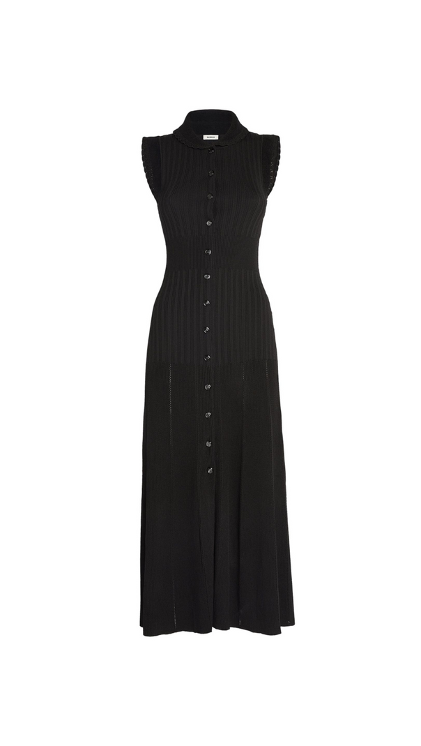 AIIZIE SLEEVELESS RIBBED KNIT MAXI DRESS - product image