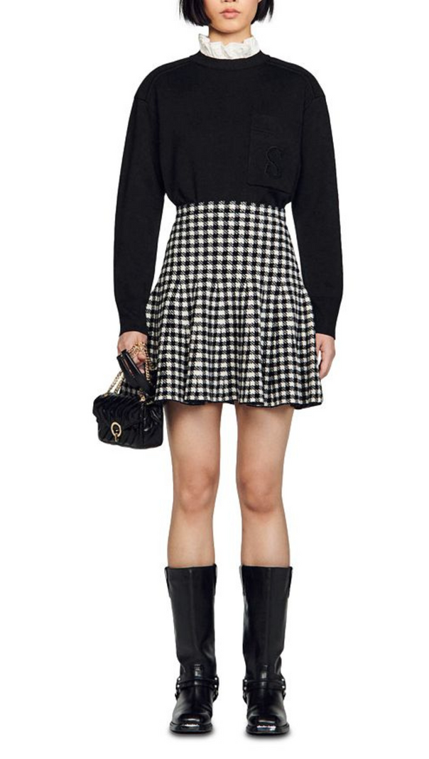 AIIZIE FLARED MINI SKIRT - product image