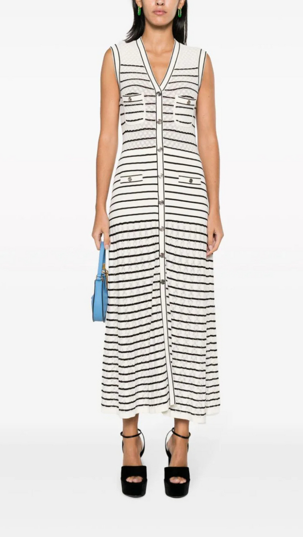 AIIZIE STRIPED KNIT DRESS - product image