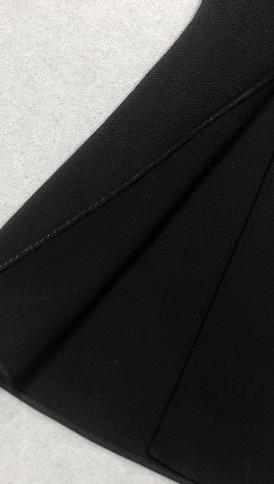 CRYSTAL EMBELLISHED ONE-SLEEVE CUT-OUT MAXI DRESS IN BLACK