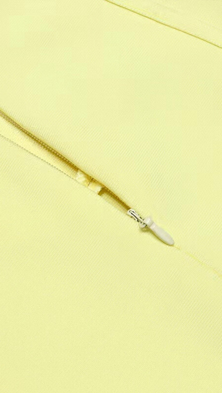 PATCHWORK STRAPLESS BANDAGE DRESS