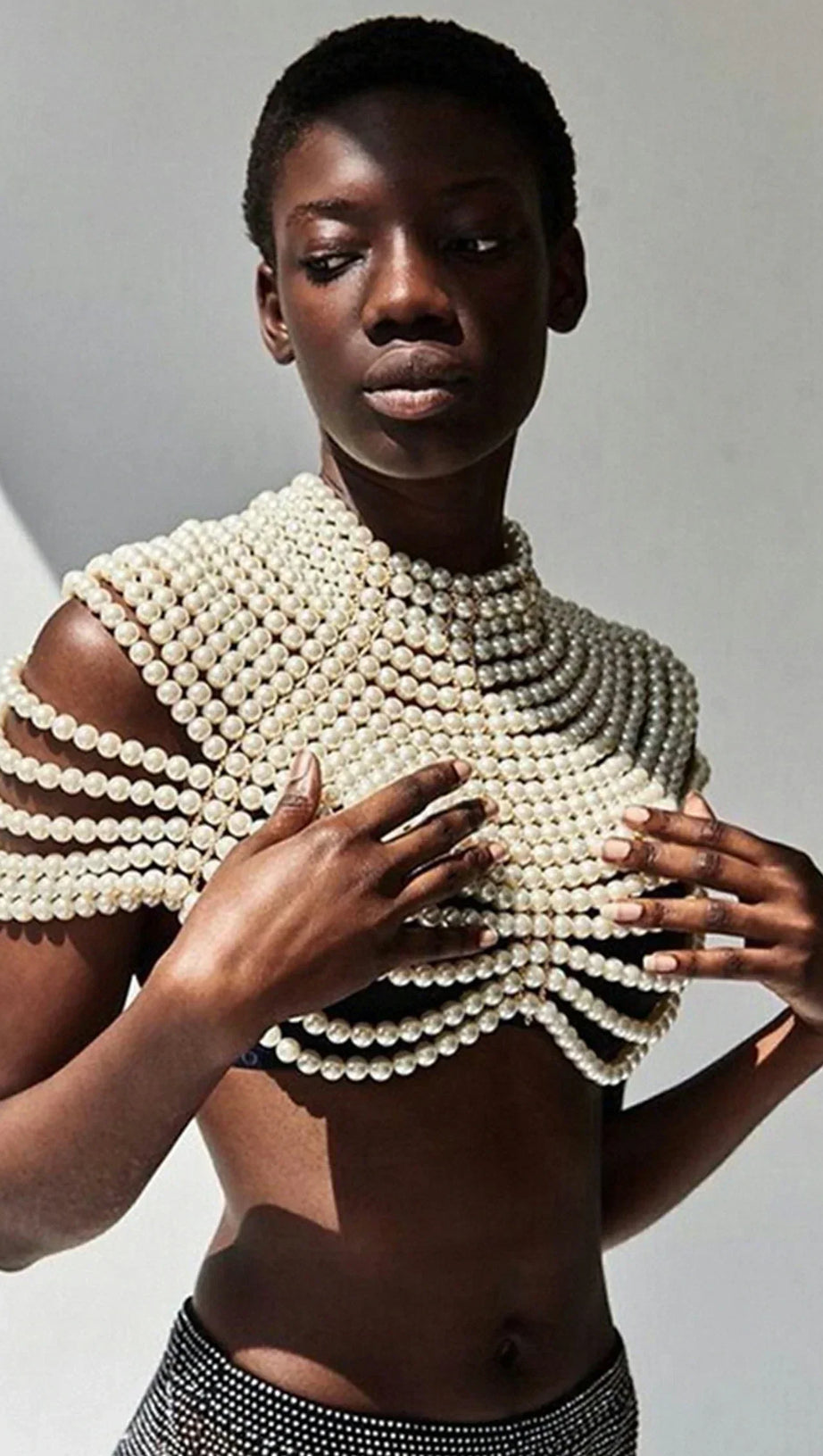 Bryslyn Perlen-Schulterkette