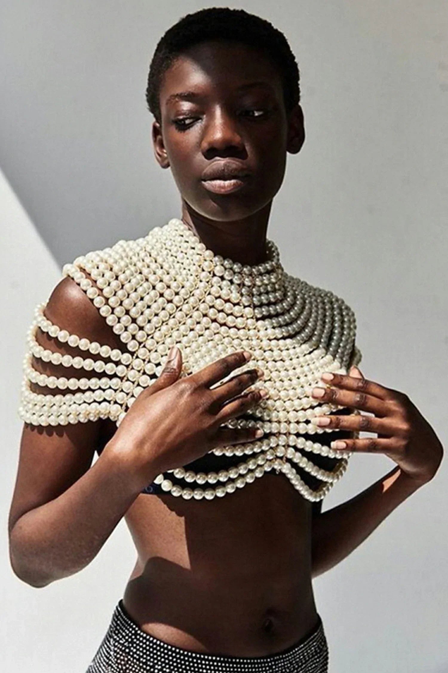 Bryslyn Perlen-Schulterkette