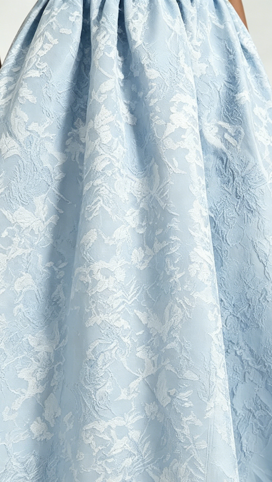 Elegant Cape Saoirse Midi Dress - Blue