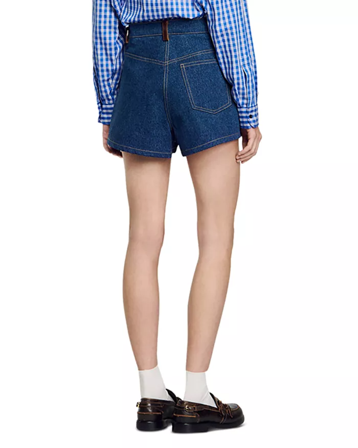 AIIZIE FELIX PLAID PANTS IN BLUE - product image