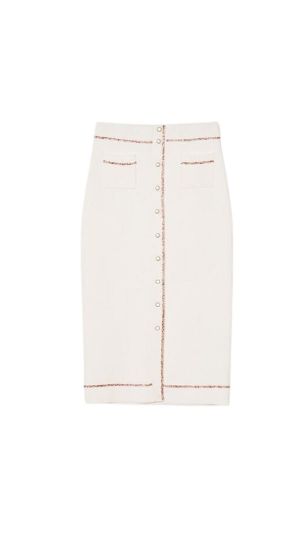 AIIZIE KNIT MIDI PENCIL SKIRT - product image