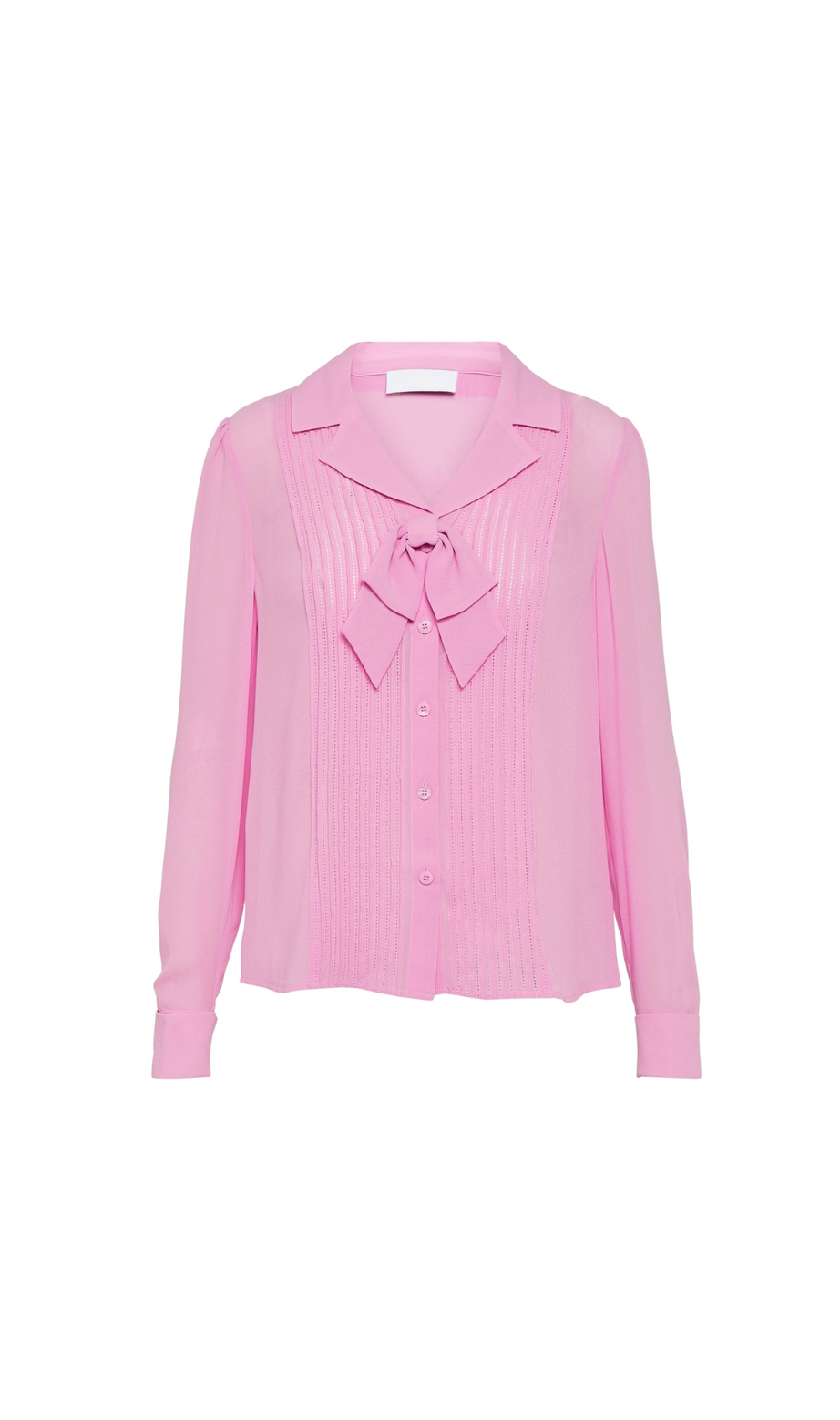 BLUSA IN CHIFFON CON PIEGHE