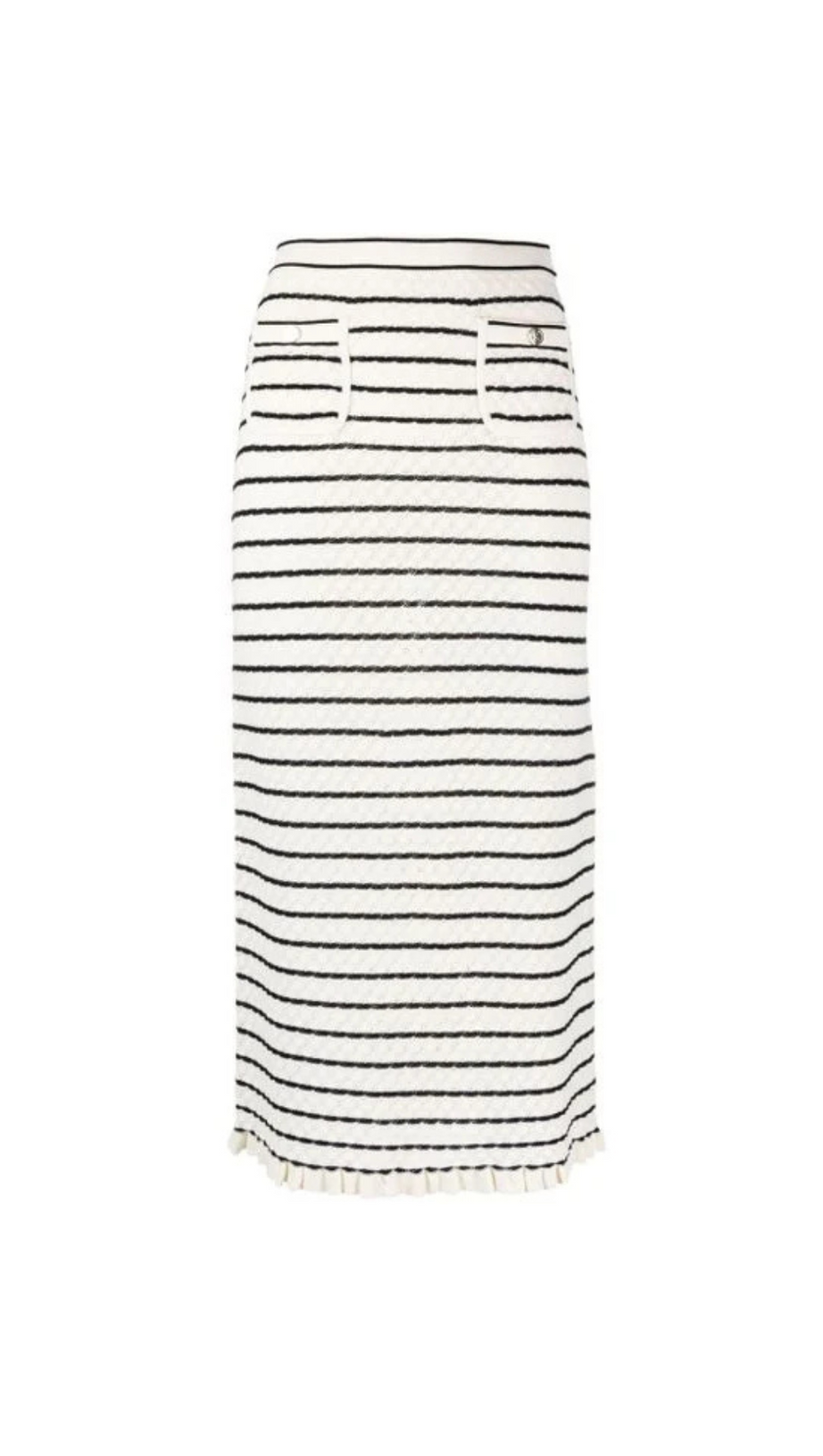 KNIT MIDI SKIRT