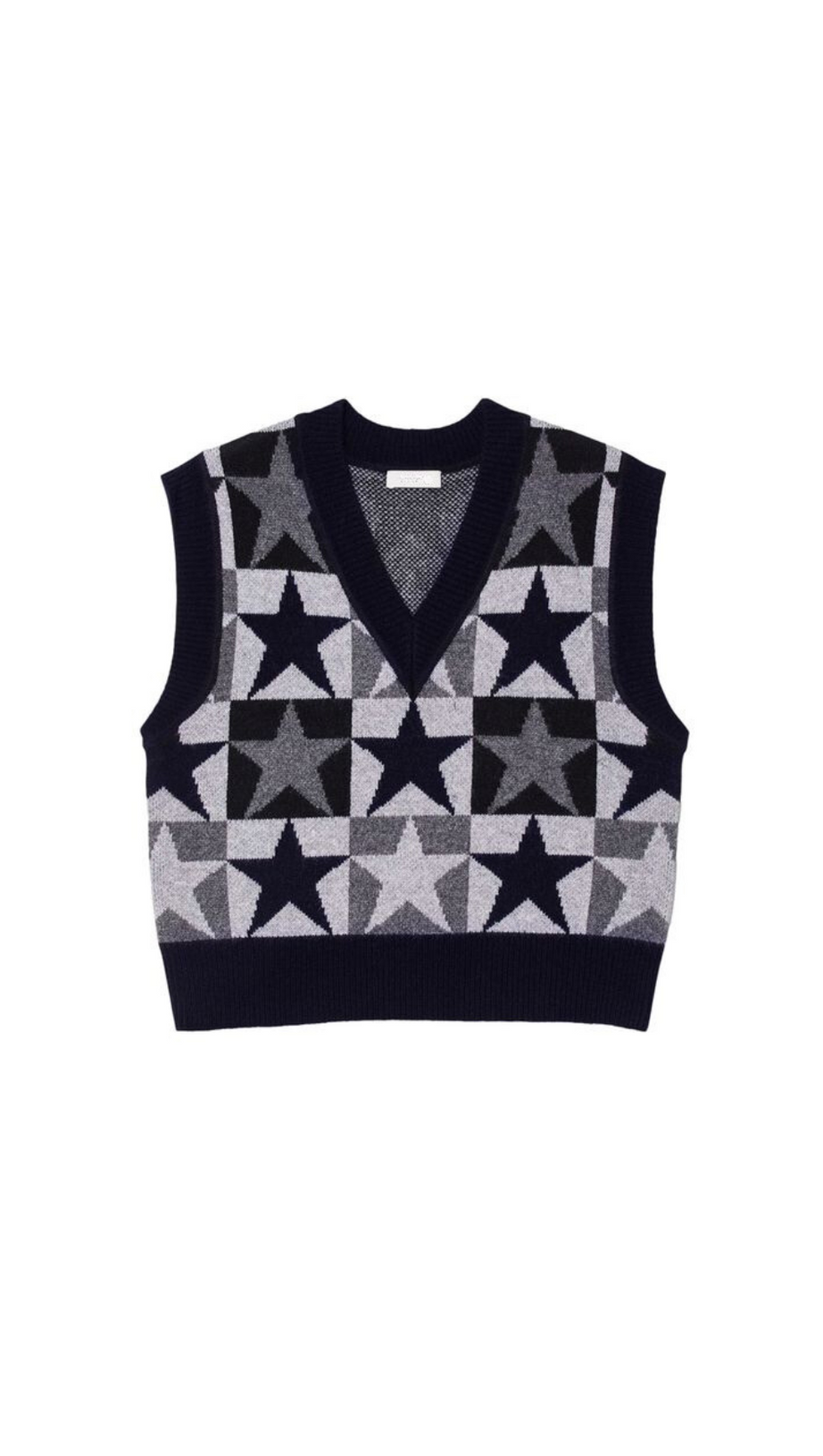 MAGLIA SENZA MANICHE CON SCOLLO A V STARN 
