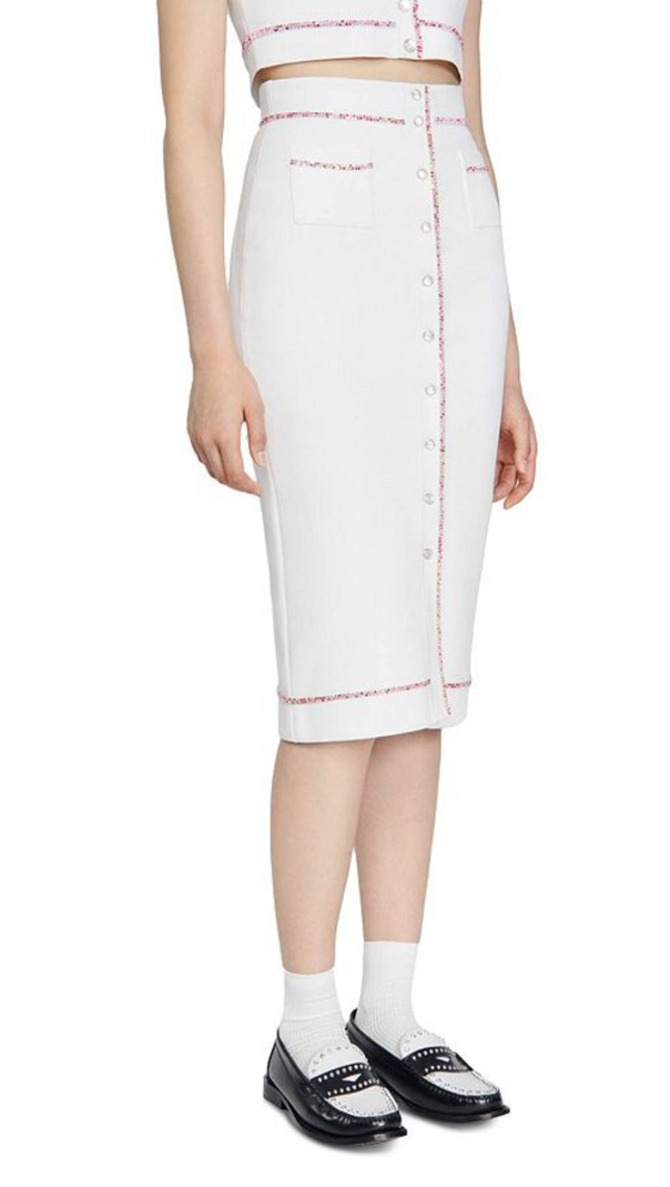 AIIZIE KNIT MIDI PENCIL SKIRT - product image