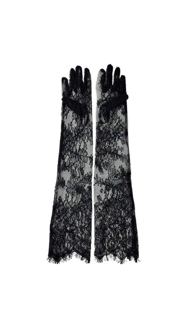 AIIZIE LACE HANDMADE LONG GLOVES - product image