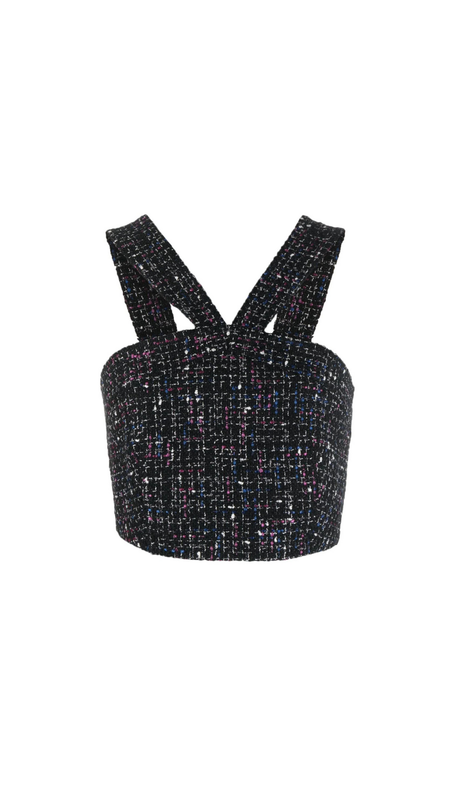 TOP CORTO IN TWEED 