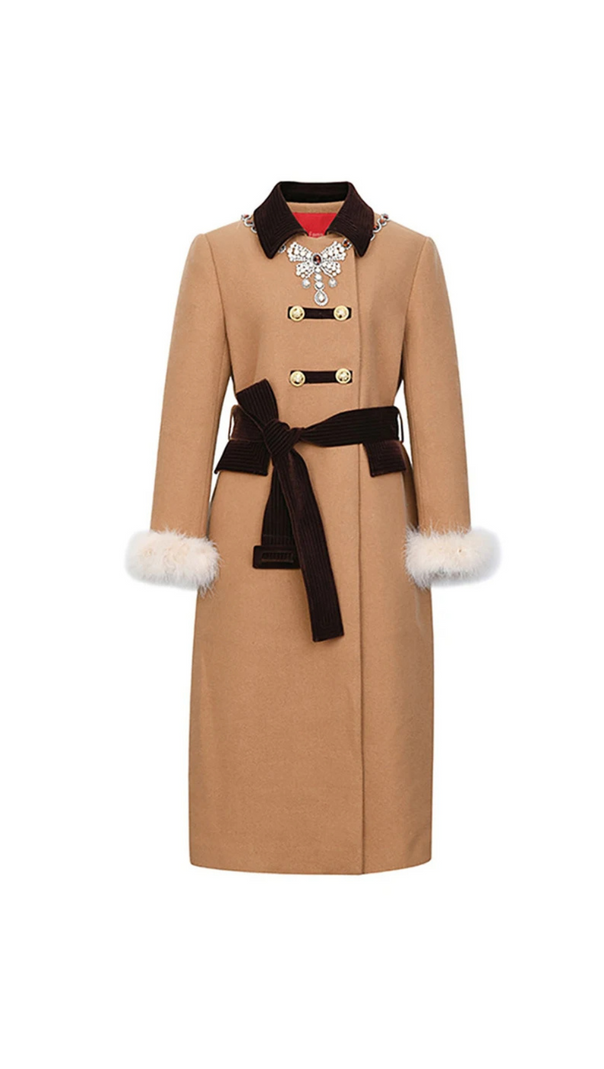 AIIZIE LONG SLEEVE SINGLE BREASTED OVERCOATS CLOTHES - product image