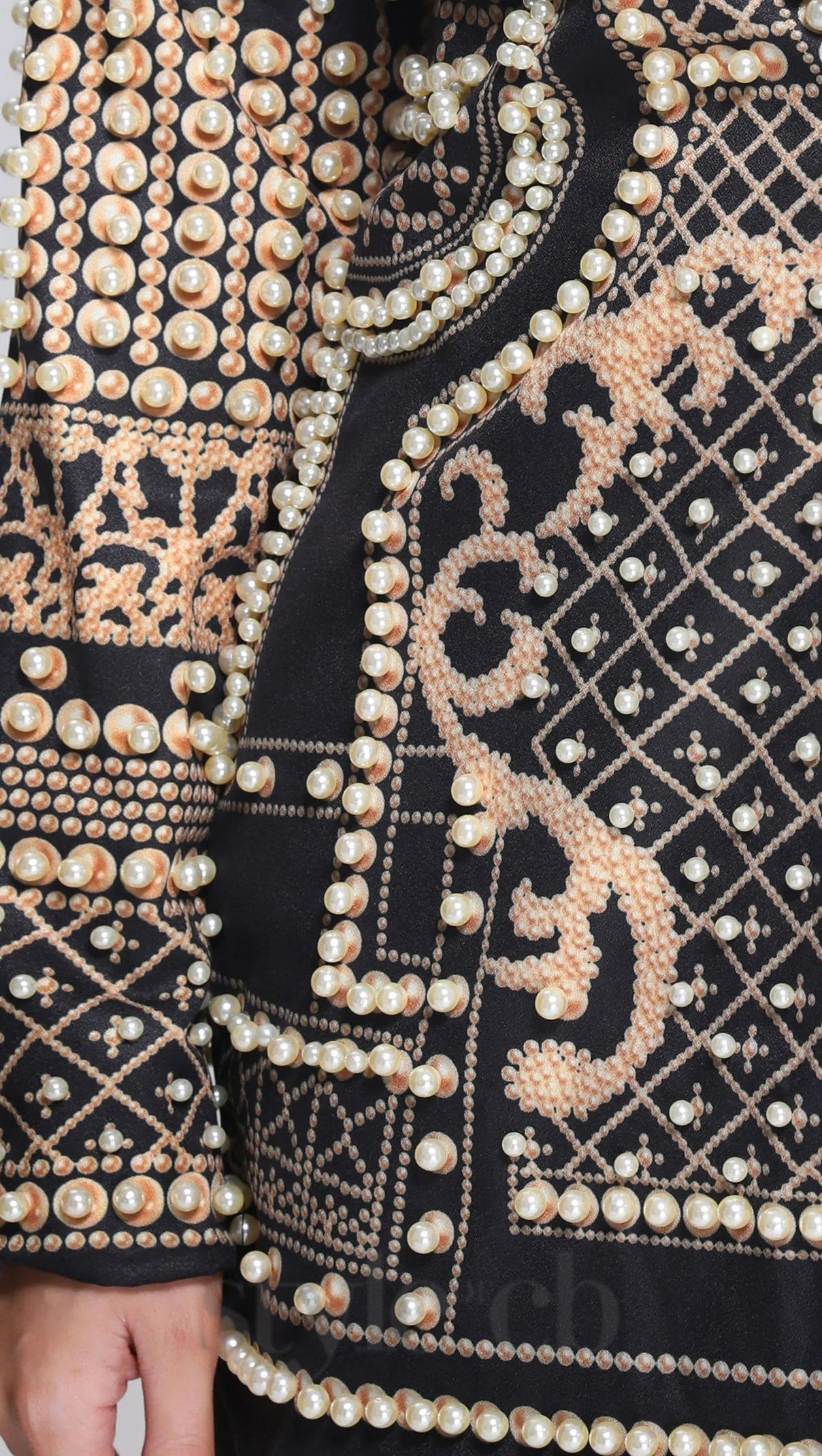 AIIZIE BONNIE PEARL BLAZER MINI DRESS - product image