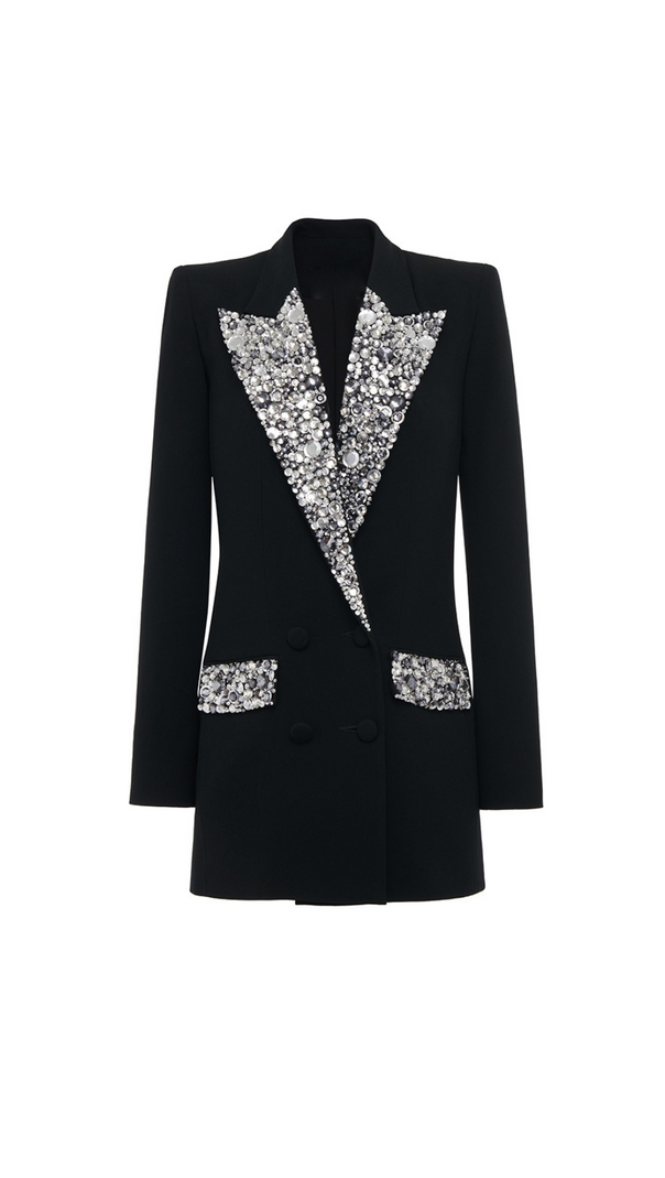 AIIZIE CRYSTAL EMBELLISHED BLAZER - product image