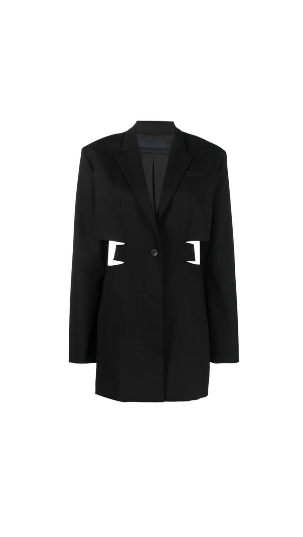 AIIZIE BARI CUT-OUT BLAZER DRESS - product image