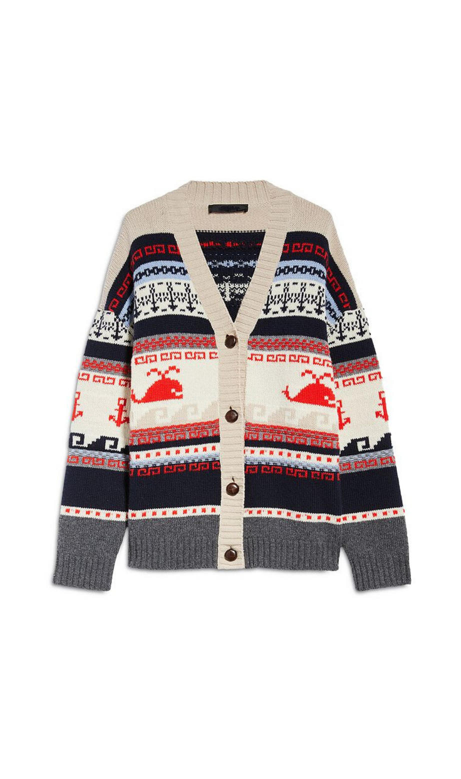 GLEBA CARDIGAN MIT KNOPFVERSCHLUSS VORNE 