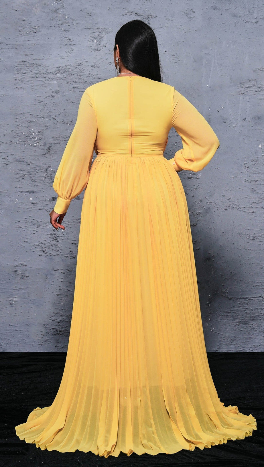 Langärmliges Maxikleid Hadley 