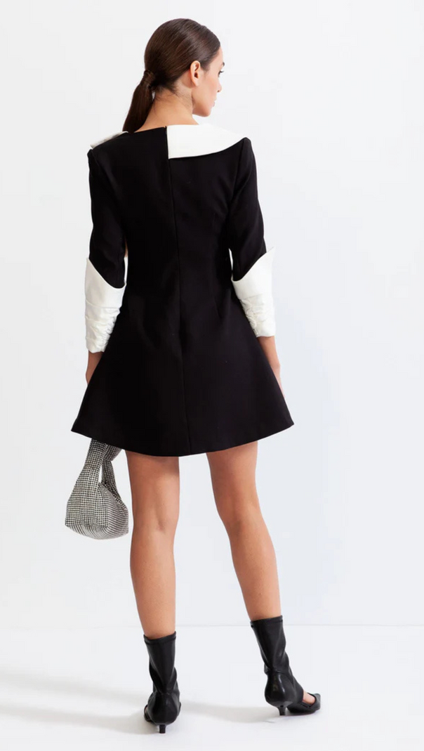 AIIZIE BLACK DOLL DRESS - product image