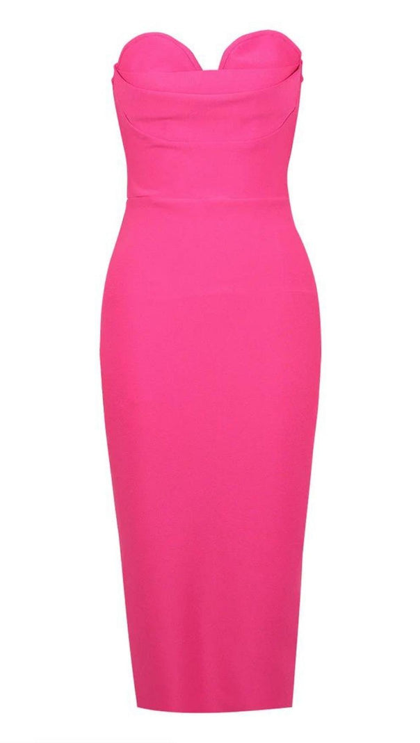 Strapless Bandage Dress