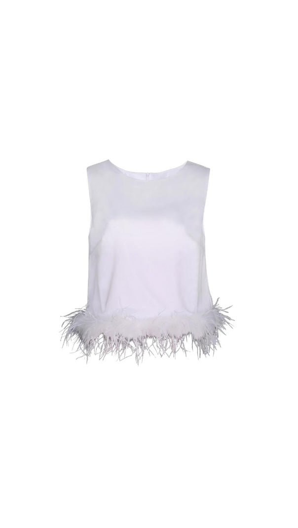 Feather Tops in Lavender