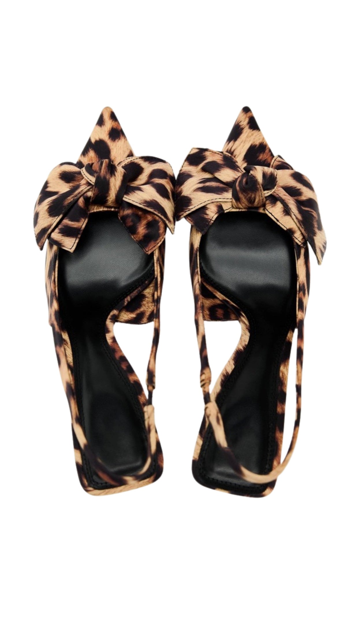 AIIZIE LEOPARD HIGH HEEL WITH BOW - product image