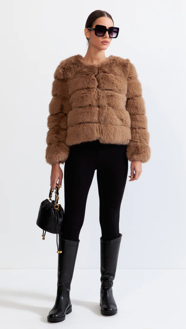 AIIZIE FAUX FUR JACKET - product image