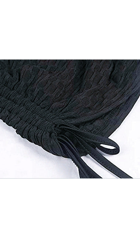 Graue Yoga-Shorts mit hohem Bund und Po-Lifting