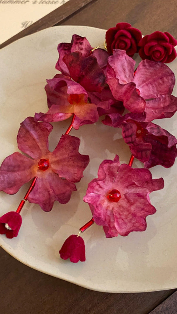 AIIZIE DEBBIE FLOWER EARRINGS - product image
