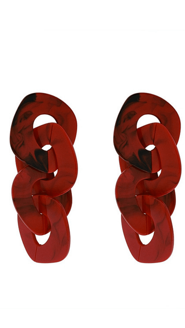 AIIZIE ACRYLICS DECORETIVE EARRINGS - product image