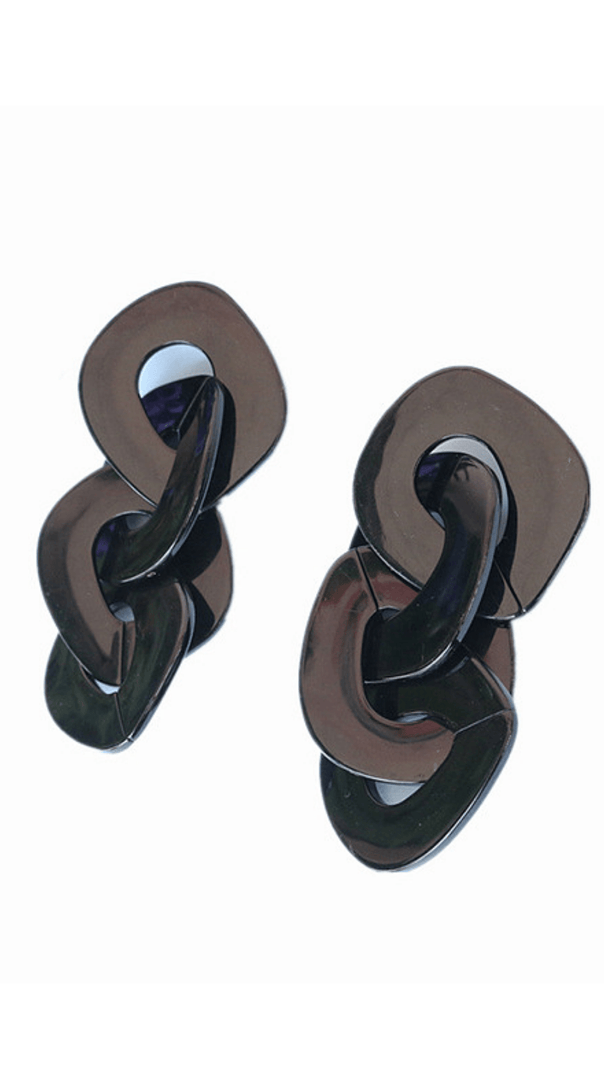 AIIZIE ACRYLICS DECORETIVE EARRINGS - product image