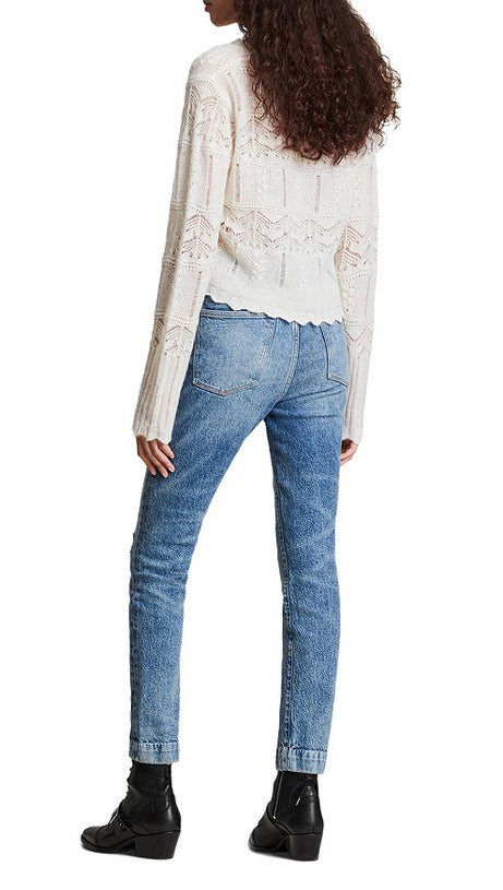 CARDIGAN VANESSA BIANCO GESSO 