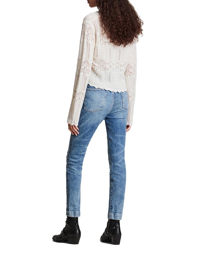 AIIZIE CHALK WHITE VANESSA CARDIGAN - product image