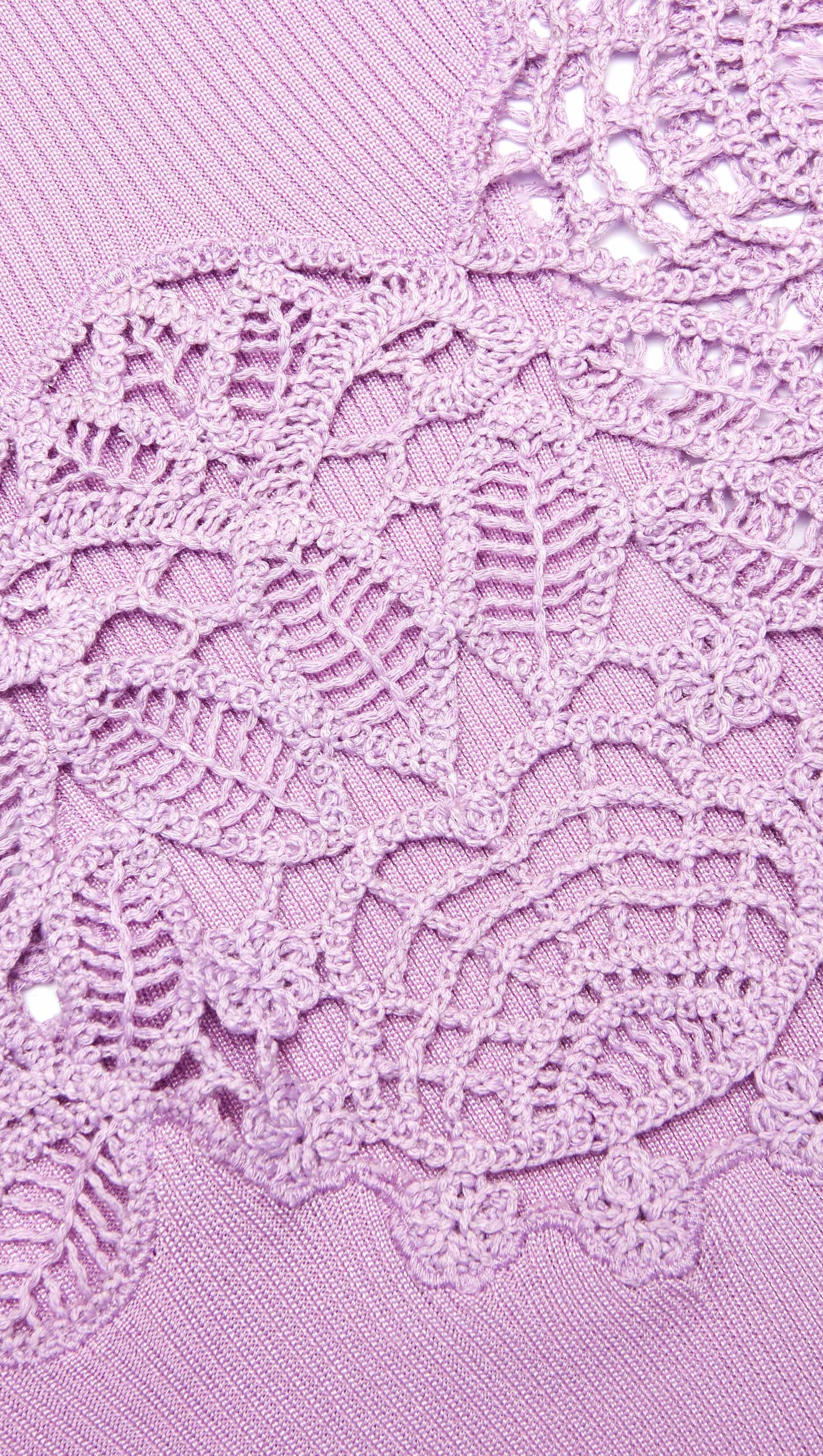 AIIZIE BLANCHE PINK VISCOSE KNIT CUT OUT MAXI DRESS - product image