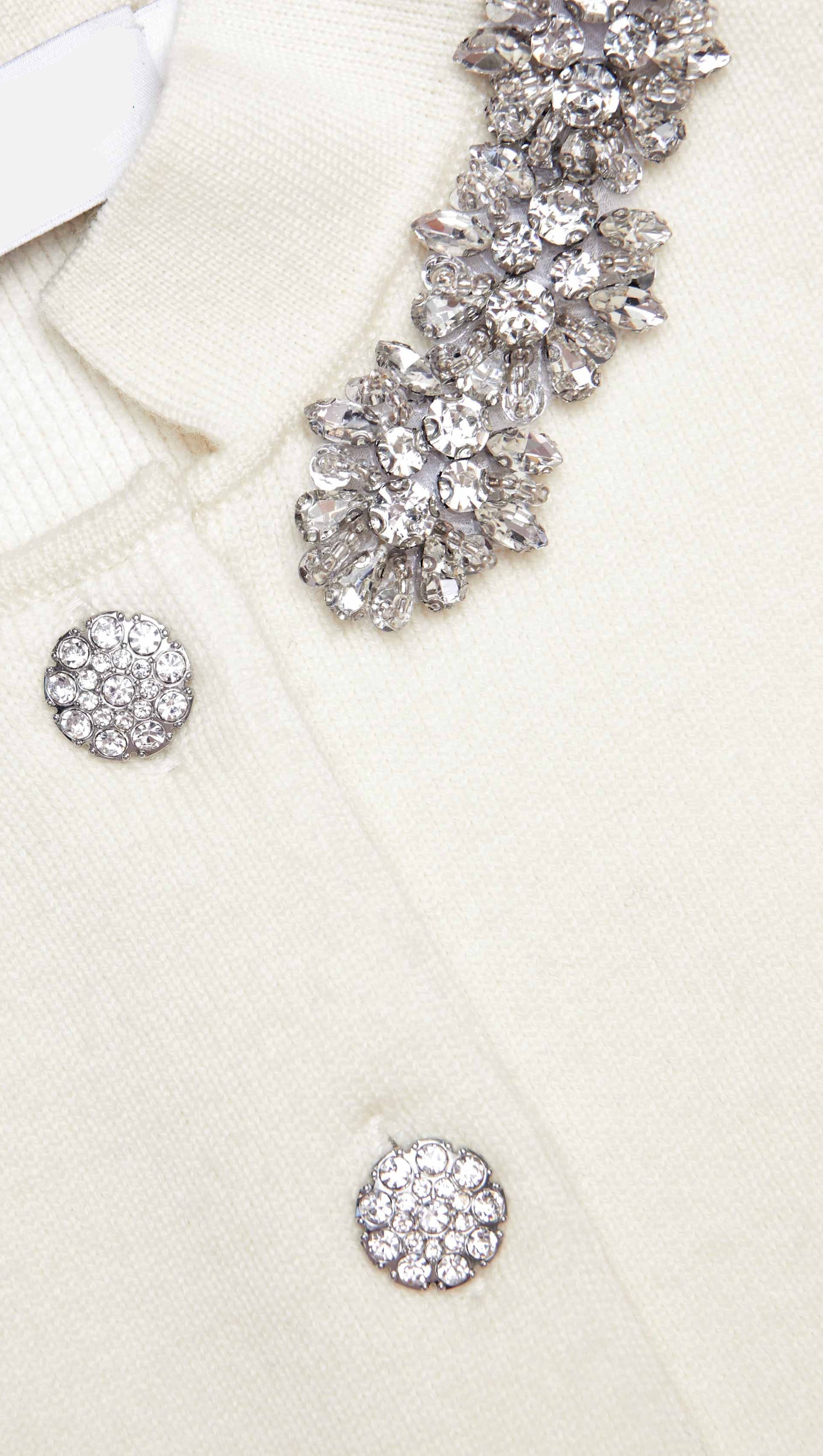 HARRIET CREAM WOOL PEPLUM KNIT MIDI DRESS