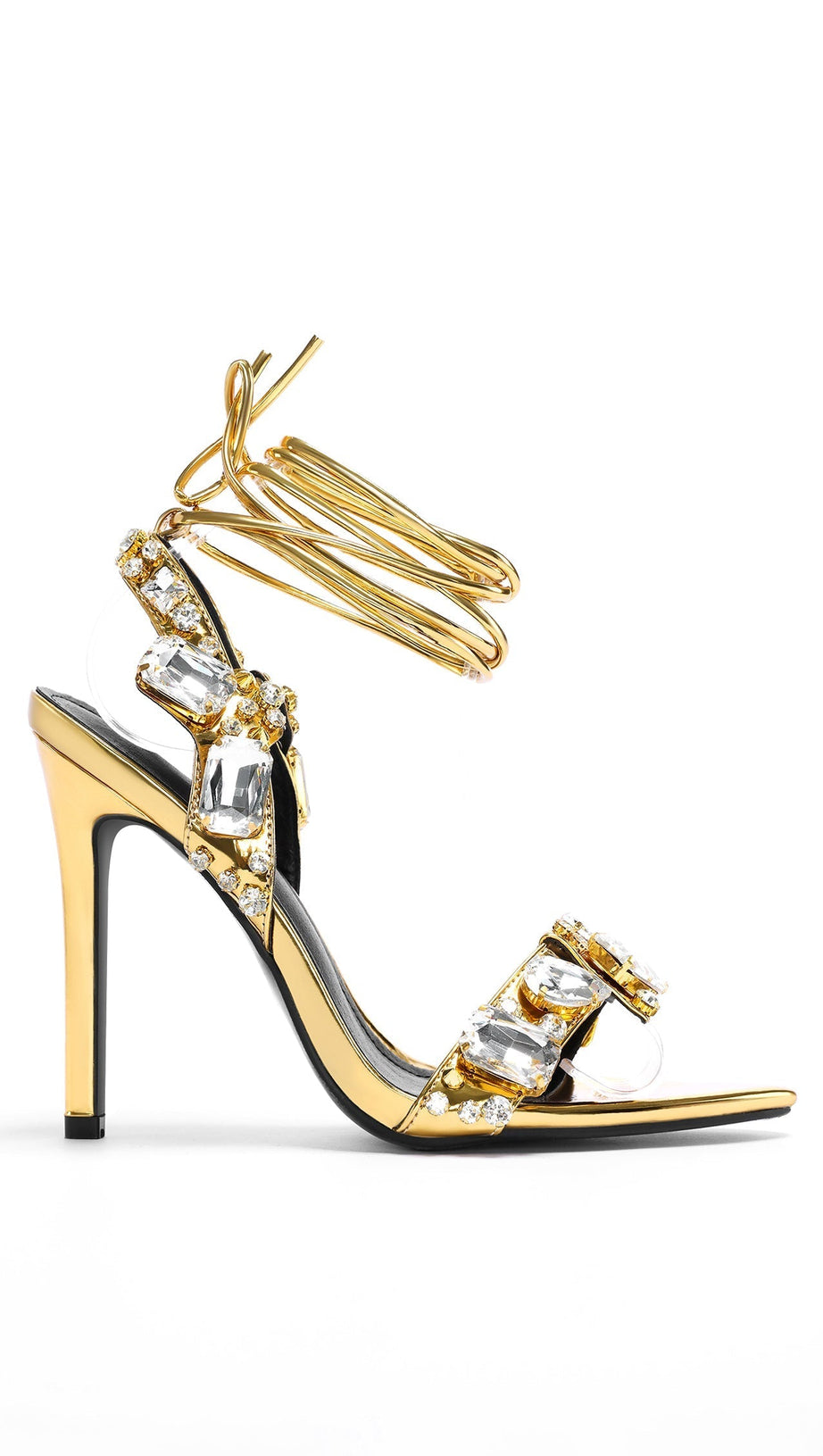 Adaline Pumps mit spitzer Zehenpartie und Strassbesatz
