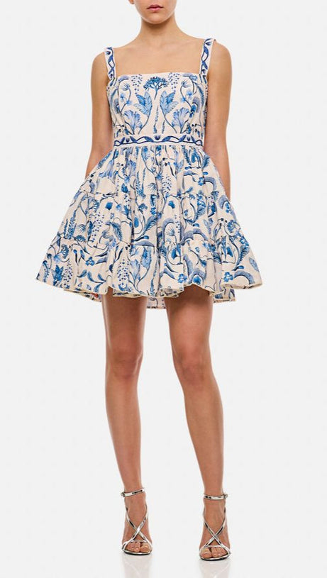 Besticktes Minikleid