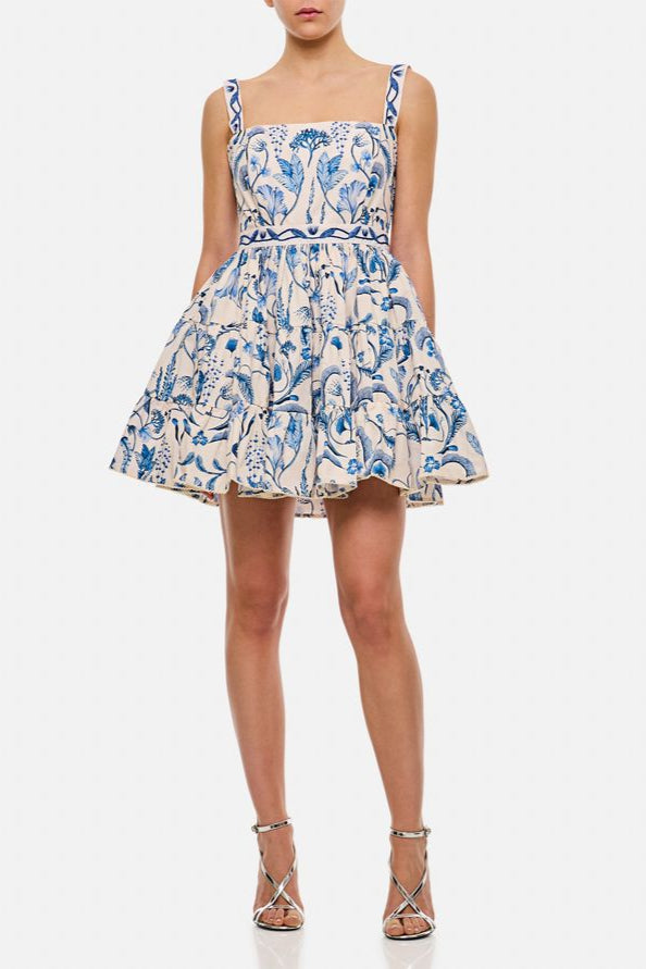 AIIZIE EMBROIDERED MINI DRESS - product image