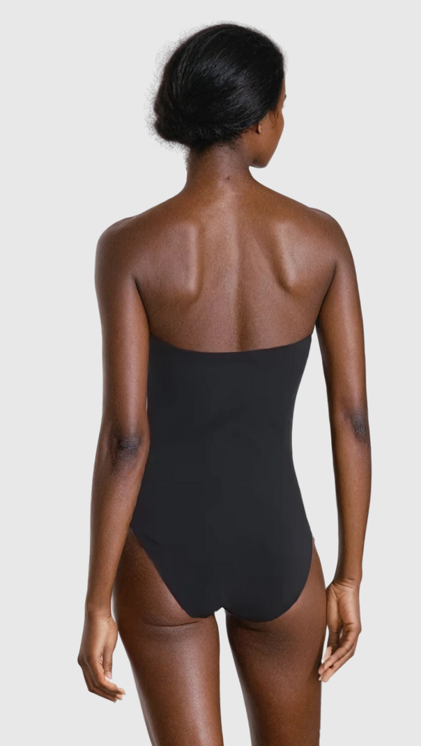 AIIZIE ODELETTE STRAPLESS CUTOUT ONE PIECE SWIMSUIT - product image