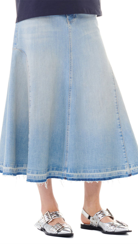 Anabella Ballerinas mit Schnalle – Silber