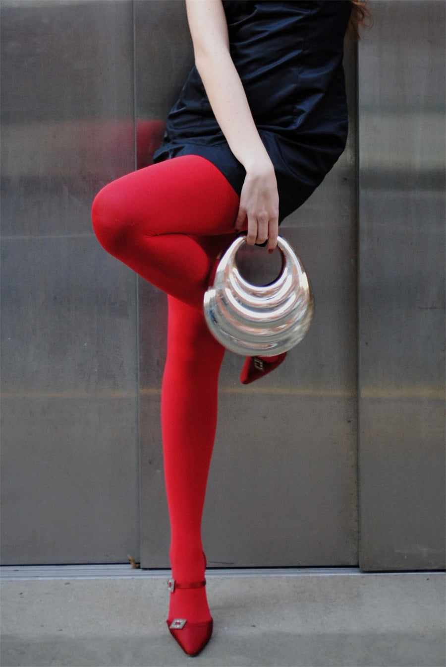 AIIZIE ANNABEL METAL CLUTCH - SILVER - product image