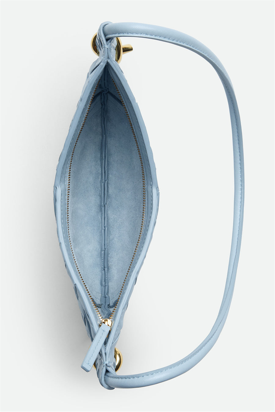 AIIZIE AZALEA WEAVE MINI SHOULDER BAG - BLUE - product image