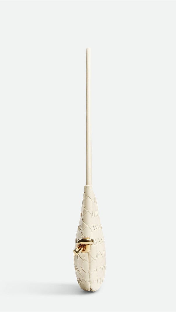 AIIZIE AZALEA WEAVE MINI SHOULDER BAG - WHITE - product image