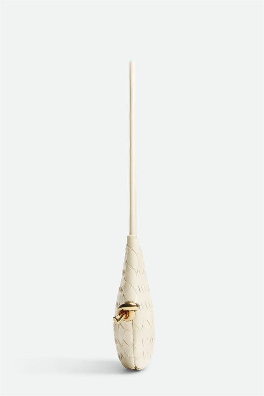 AIIZIE AZALEA WEAVE MINI SHOULDER BAG - WHITE - product image