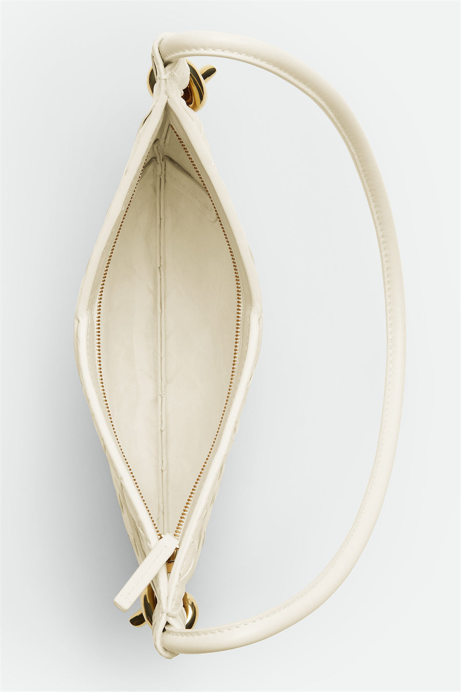 AIIZIE AZALEA WEAVE MINI SHOULDER BAG - WHITE - product image