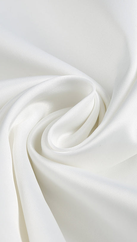 HEART-MOTIF BANDEAU MINI DRESS