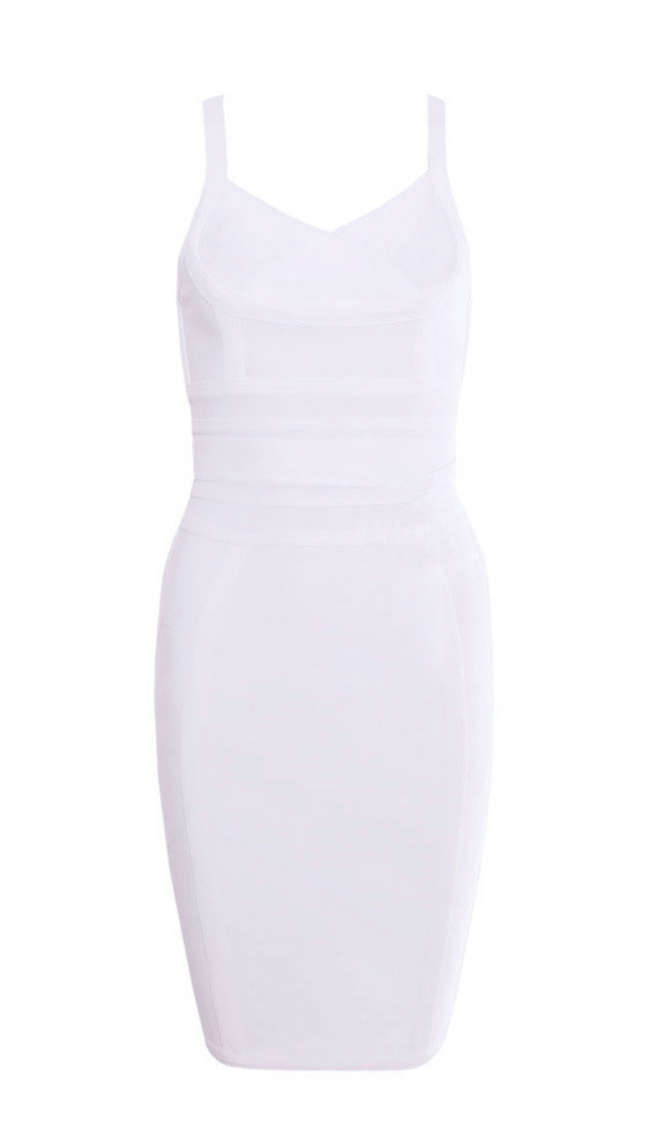 BANDAGE-MINIKLEID - ORANGE 