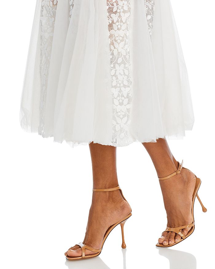 MEGAN LACE MIDI DRESS